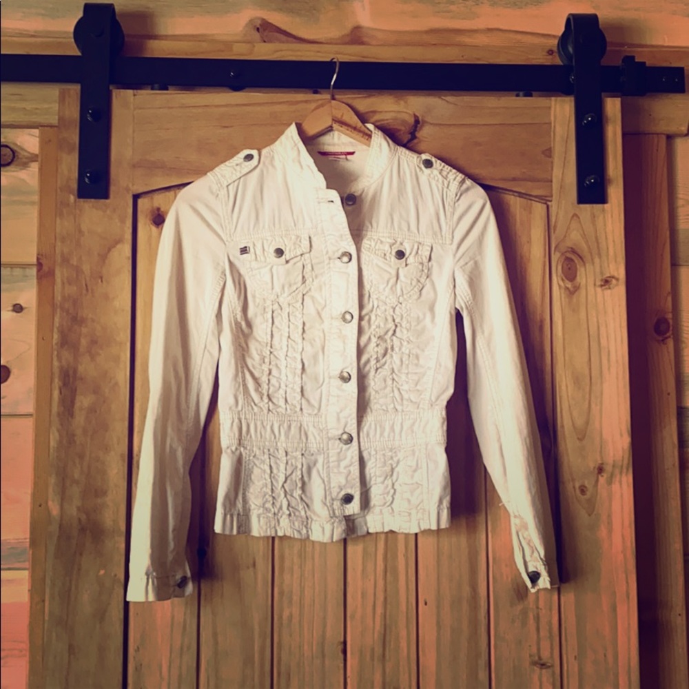 White jacket